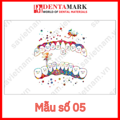 Tranh nha khoa đẹp nghệ thuật trang trí phòng khám