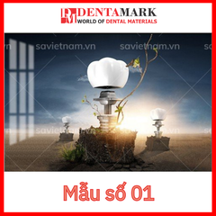 Tranh nha khoa Implant trang trí phòng khám