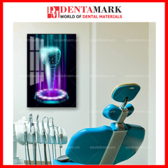 Tranh nha khoa Implant trang trí phòng khám