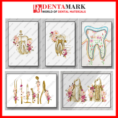 Tranh nha khoa nghệ thuật hình răng