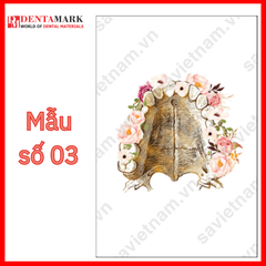 Tranh nha khoa nghệ thuật đẹp hình răng