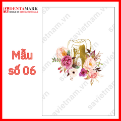 Tranh nha khoa nghệ thuật đẹp hình răng