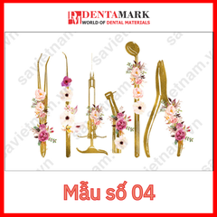 Tranh nha khoa nghệ thuật hình răng