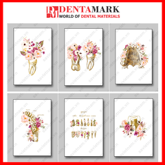 Tranh nha khoa nghệ thuật đẹp hình răng