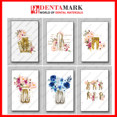 Tranh nha khoa nghệ thuật trang trí phòng khám