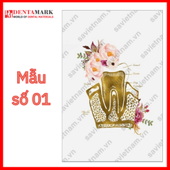 Tranh nha khoa nghệ thuật trang trí phòng khám