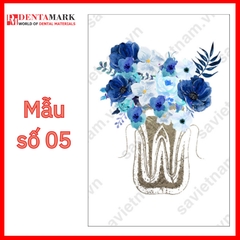 Tranh nha khoa nghệ thuật trang trí phòng khám