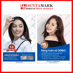 Tranh nha khoa Poster quảng cáo răng sứ DDBIO