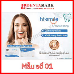 Tranh nha khoa Poster quảng cáo răng sứ HT-SMILE