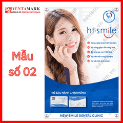 Tranh nha khoa Poster quảng cáo răng sứ HT-SMILE
