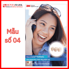 Tranh nha khoa Poster quảng cáo răng sứ Lava Esthetic