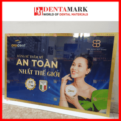 Tranh nha khoa Poster quảng cáo răng sứ Orodent