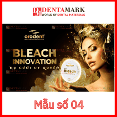 Tranh nha khoa Poster quảng cáo răng sứ Orodent Bleach