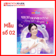 Tranh nha khoa Poster quảng cáo răng sứ Orodent High Translucent
