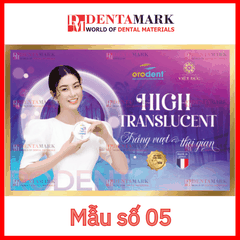 Tranh nha khoa Poster quảng cáo răng sứ Orodent High Translucent