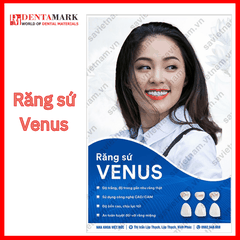 Tranh nha khoa Poster quảng cáo răng sứ VENUS