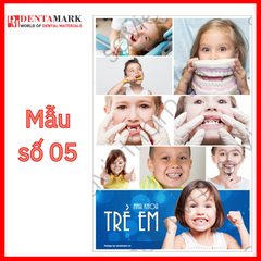 Tranh tư vấn dịch vụ nha khoa: Dáng răng, Atlas giải phẫu hàm răng, Phục hình răng, Viêm nướu và bệnh nha chu, Răng sữa, Nha khoa trẻ em