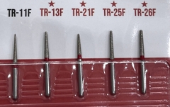 Mũi khoan MANI TR đỏ ( vỉ 5 Cái )