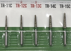 Mũi khoan MANI TR xanh lá ( vỉ 5 cái )