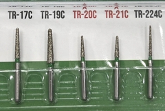 Mũi khoan MANI TR xanh lá ( vỉ 5 cái )