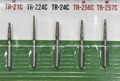 Mũi khoan MANI TR xanh lá ( vỉ 5 cái )