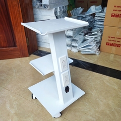 Xe đẩy 3 tầng có ổ điện