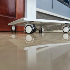 Xe đẩy 3 tầng có ổ điện