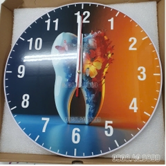Đồng hồ nha khoa (gỗ tráng gương)
