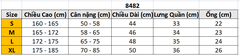 Quần short nỉ ria lai BTM 8482