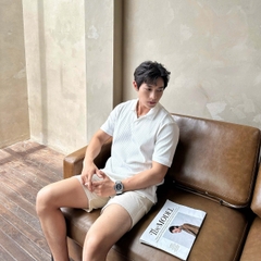 Áo Polo Cổ V Sang Trọng 8708
