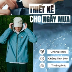 Áo Khoác Gió Trekking Hiking Dework ATS01