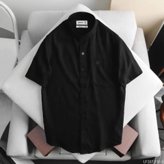 Áo Sơ Mi Linen Ngắn Tay Hàn Quốc SM19