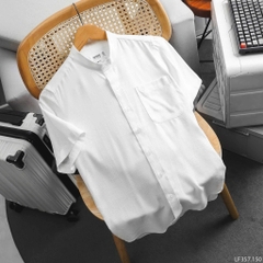 Áo Sơ Mi Linen Ngắn Tay Hàn Quốc SM19