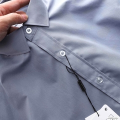 Áo Sơ Mi Tay Ngắn Vải Lụa Mịn 8427