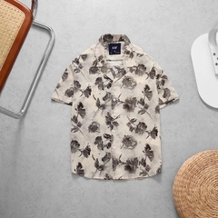 Áo Sơ Mi Cuban Hoạ Tiết KAF SM71