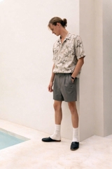 Áo Sơ Mi Cuban Hoạ Tiết KAF SM71