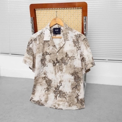 Áo Sơ Mi Cuban Hoạ Tiết KAF SM71