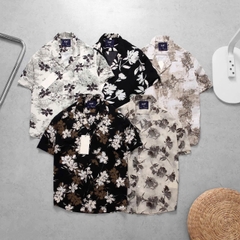 Áo Sơ Mi Cuban Hoạ Tiết KAF SM71