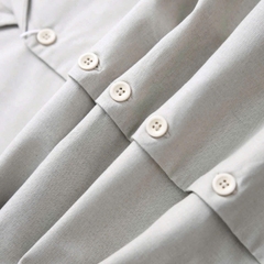 Áo Sơ Mi Linen Cổ Cuban KAF SM07