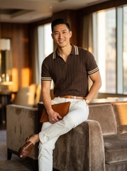 Áo Thun Polo Dệt Cotton KAF PL67