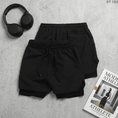 Quần Short Thể Thao 2 Lớp Legging QS183
