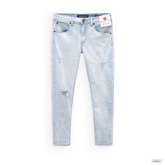 Quần Jeans Wash Rách Nam Tính JC001