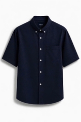 Sơ Mi Tay Ngắn Vải Oxford Cao Cấp SM09
