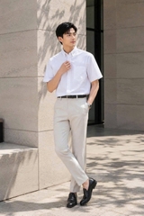 Sơ Mi Tay Ngắn Vải Oxford Cao Cấp SM09