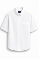 Sơ Mi Tay Ngắn Vải Oxford Cao Cấp SM09