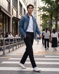 Quần Tây Nam Đen Tôn Dáng QDA03