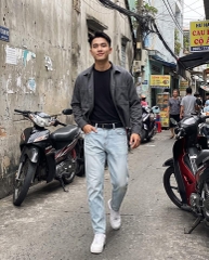 Quần Jean Nam Regular Fit QD95