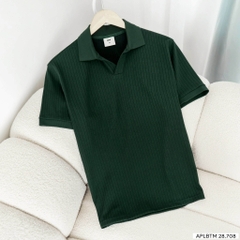 Áo polo dệt gân BTM 8708