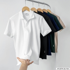 Áo polo dệt gân BTM 8708