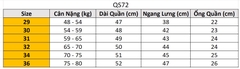 Quần short golf sang trọng & đẳng cấp QS72